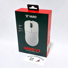 VARO V1 Ultra Lightweight Gaming Mouse Wireless & Wired 8K Polling Rate White picture