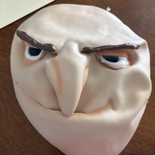 Pre Owned DESPICABLE ME GRU ADULT HALLOWEEN COSTUME with FACE MASK  picture