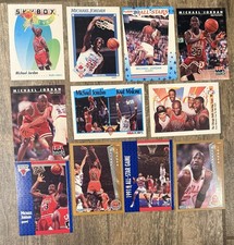 Michael Jordan HUGE Card Lot📈Fleer 89 Sticker📈Skybox🔥Hoops⭐️Team USA🎉NBA MVP picture
