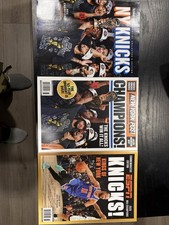 2026 NY Knicks NBA Champions Magazine Lot Sports Illustrated ESPN New York Post picture