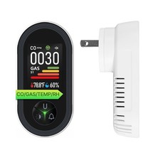 MOES Plug-In Carbon Monoxide & Natural Gas Detector Dual Alarm with Temp Monitor picture
