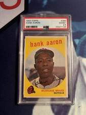 1959 Topps - Hank Aaron #380 PSA 2.5 picture