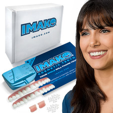 Imako® Premium Cosmetic Teeth Large Natural White 2 Pack -DIY Makeover -USA Made picture