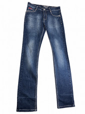 Lee Cooper Skinny Jeans Mens W32 L34 Blue Medium Wash Y2K Denim picture