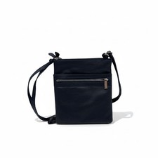 Giani Bernini Dasher Triple Zip Pebble Leather Crossbody NWT Imperfections picture