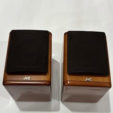 JVC SP-UX7000 Pair Bookshelf Speakers Cherry Wood 20Watt 4 Ohm Vintage picture