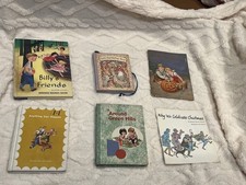 Vintage School Readers Lot 6 Alice Jerry Billy's Friends Fall Halloween Books picture