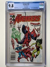 AVENGERS #236 CGC 9.8 NEWSSTAND (1983) MARK JEWELERS INSERT VARIANT💎 SPIDER-MAN picture