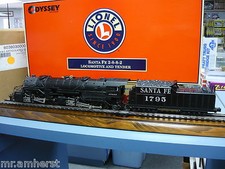 6-38030 Lionel Santa Fe 2-8-8-2 Locomotive TMCC   Odyssey System O Scale  New picture
