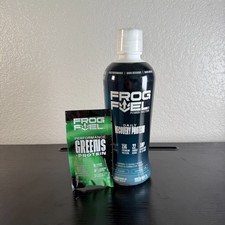 Frog Fuel Daily Recovery Protein & Performance Greens Supplement Set - New picture