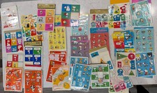 HUGE LOT VTG STICKERS 80s HALLMARK Some New HTF Snoopy Peanuts 1.5 Lbs picture