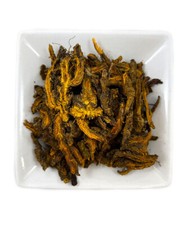 Coptis Root SLICES Coptis chinensis Huang Lian Rhizome Goldenthread Berberine picture