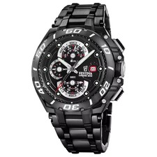 Festina Chrono Bike 2026 Spezial Edition Watch F20756-1 Black w/ Spare Band picture