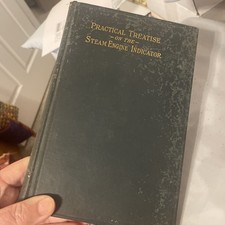 Practical Treatise on the Steam Engine Indicator HC 1903 Hawkins catechism picture