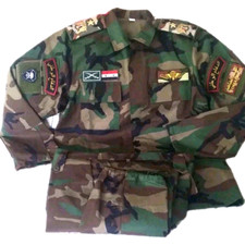 SYRIAN   Army 90s   genuine Vintage  camouflage uniform set camo bdu 2 picture