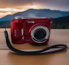 Kodak EasyShare C1530 14.0MP Compact Digital Camera w/strap and Cord works picture