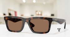 BURBERRY BE4475U 300273 Dark Havana Dark Brown 53 mm Men's Sunglasses picture