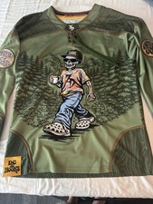 Zeds Dead - Afterglow Summerweight Green Hockey Jersey Size L Large picture