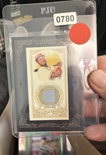 2012 Topps Allen & Ginter's - Framed Mini Relics Brandon Phillips #AGR-BP (780) picture