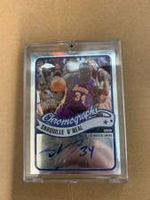 2003-04 Topps Chrome - Chromographs Shaquille O'Neal #CA-SO (AU) picture
