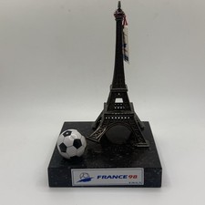 Very Rare Official France98 1994 Eiffel Tower Marble Display Statue picture