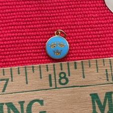 Vintage Sporrong Sweden Royal Three Crown Enamel Charm picture