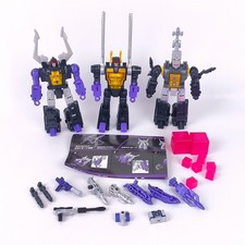 Transformers Insecticon Lot of 3 Dramatic Capture Series + Accessories picture