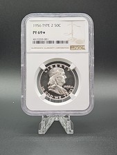 1956 Type 2 Franklin Half Dollar NGC 