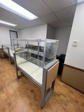 3 Commercial Glass Display Cabinets – Retail Store Showcases picture