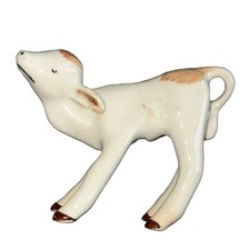 Rare Vintage 1930 1940's Wade Porcelain Miniature Calf Figurine England picture