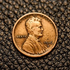 1916-S Lincoln Wheat Cent ~ Very Fine (VF) Condition ~ COMBINED SHIPPING picture