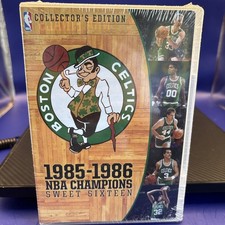 Original Sealed 1985-86 Boston Celtics NBA Championship Series 7-Disc DVD OOP picture