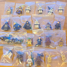 LEGO Star Wars Minifigure Lot Obi-Wan Qui-Gon Vader Luke Chewbacca picture