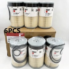6X FS19764 Fleetguard Fuel Filter with Water Separator Cummins  picture
