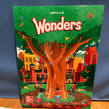 McGraw Hill Wonders Units 4-6 Student Book 2023 English Textbook Very Good picture