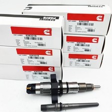 6PCS Fuel Injectors 5263318 Fit 2003-2004 Dodge Ram 2500 3500 Cummins 5.9L picture