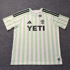 adidas Austin FC 2026 Secondary Rooted Authentic Away Jersey Extra 2XL NWT picture