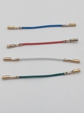 High Quality Cartridge Headshell Wires Leads Gold plated OFC Copper wire 1 Set picture