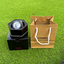 Casio G-SHOCK Men’s Black Resin Analog Quartz Watch 45mm 200m w/ Box picture