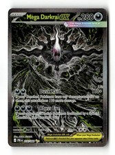 Mega Darkrai ex 116/084 Pitch Black Holo Special Illustration Rare NM picture