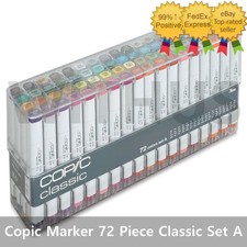 Copic Twin Marker 72 Piece Twin Classic Set A-Artist Markers Anime Comic Manga = picture