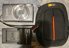 Canon PowerShot ELPH 160 Digital Camera Digicam Gray w/8x Zoom Tested W Battery picture