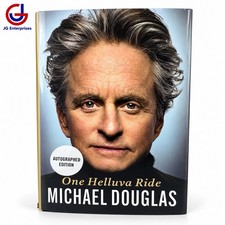 Michael Douglas-One Helluva Ride- Signed/Autographed First Edition Book- In Hand picture