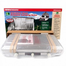 Brinkmann 1800256-S Stainless Steel 2 Burner Propane Camping Stove NEW NOS 2006 picture