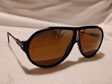 VINTAGE CARRERA 5565 90 SUNGLASSES AUSTRIA 5512 BLACK MIAMI VICE SONNY CROCKETT picture