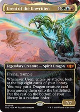 Ureni of the Unwritten (Borderless) (9) (Foil NM) Commander: Tarkir: Dragonst... picture