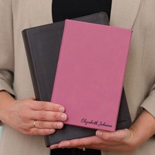 Personalized ESV Journaling Bible & Prayer Journal Set, Engraved Christian Gift picture