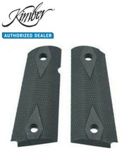Kimber 1911 Compact / Ultra Grips, Checkered, Double Diamond Rubber - 1000057A picture