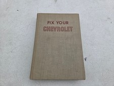 How to Fix your Chevrolet 1954 to 1965 1954-1965 Chevy repair book picture