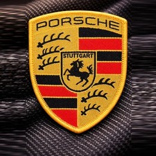 Porsche Stuttgart Embroidered Iron On Sew On Patch Jacket Backpack Badge picture